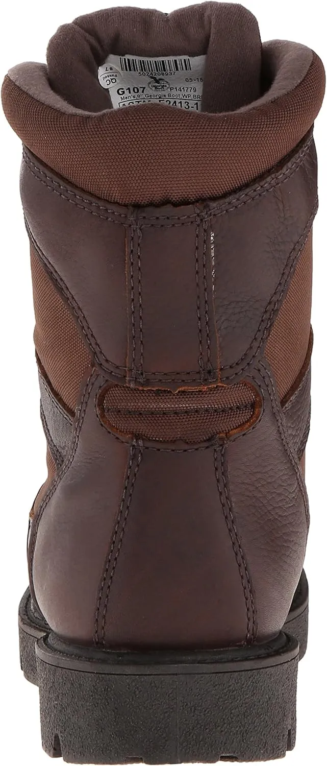 Georgia Boot Men's Homeland 8 Inch Steel Toe Work Shoe
