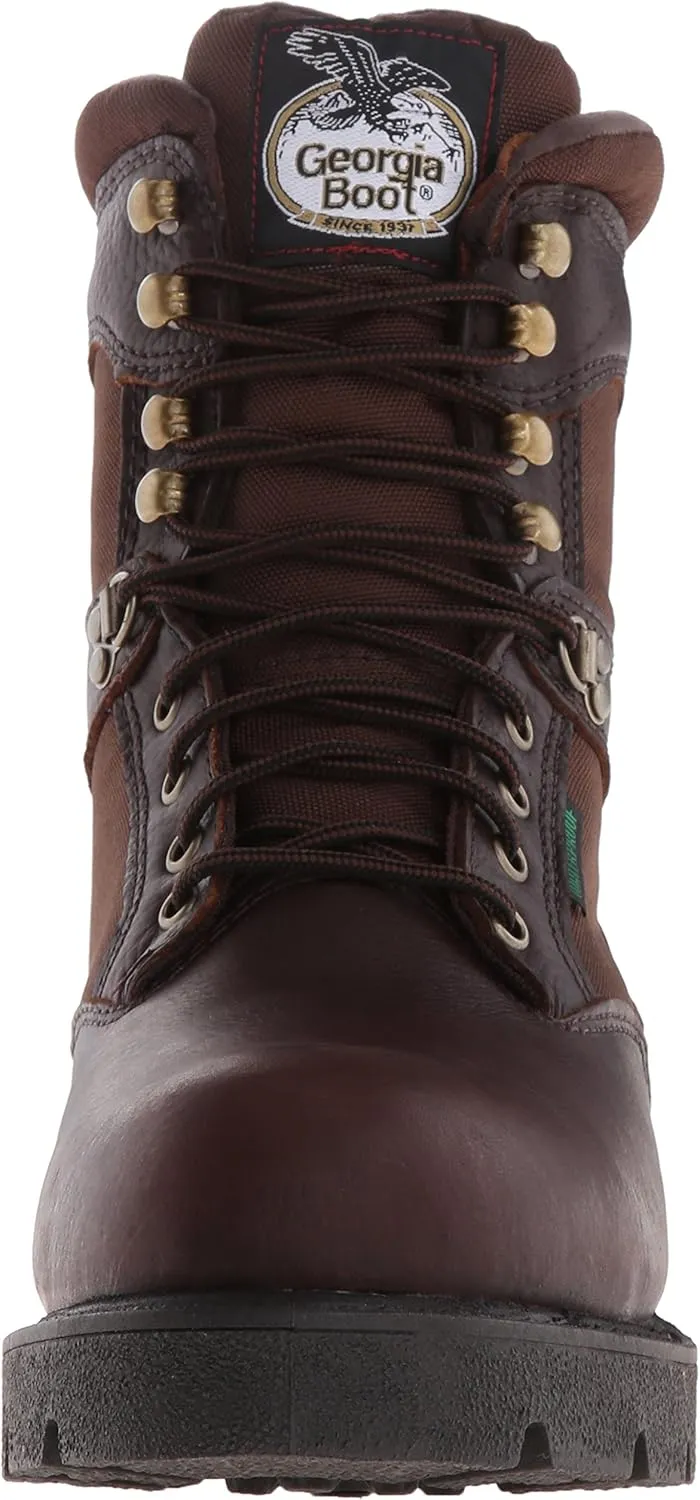 Georgia Boot Men's Homeland 8 Inch Steel Toe Work Shoe