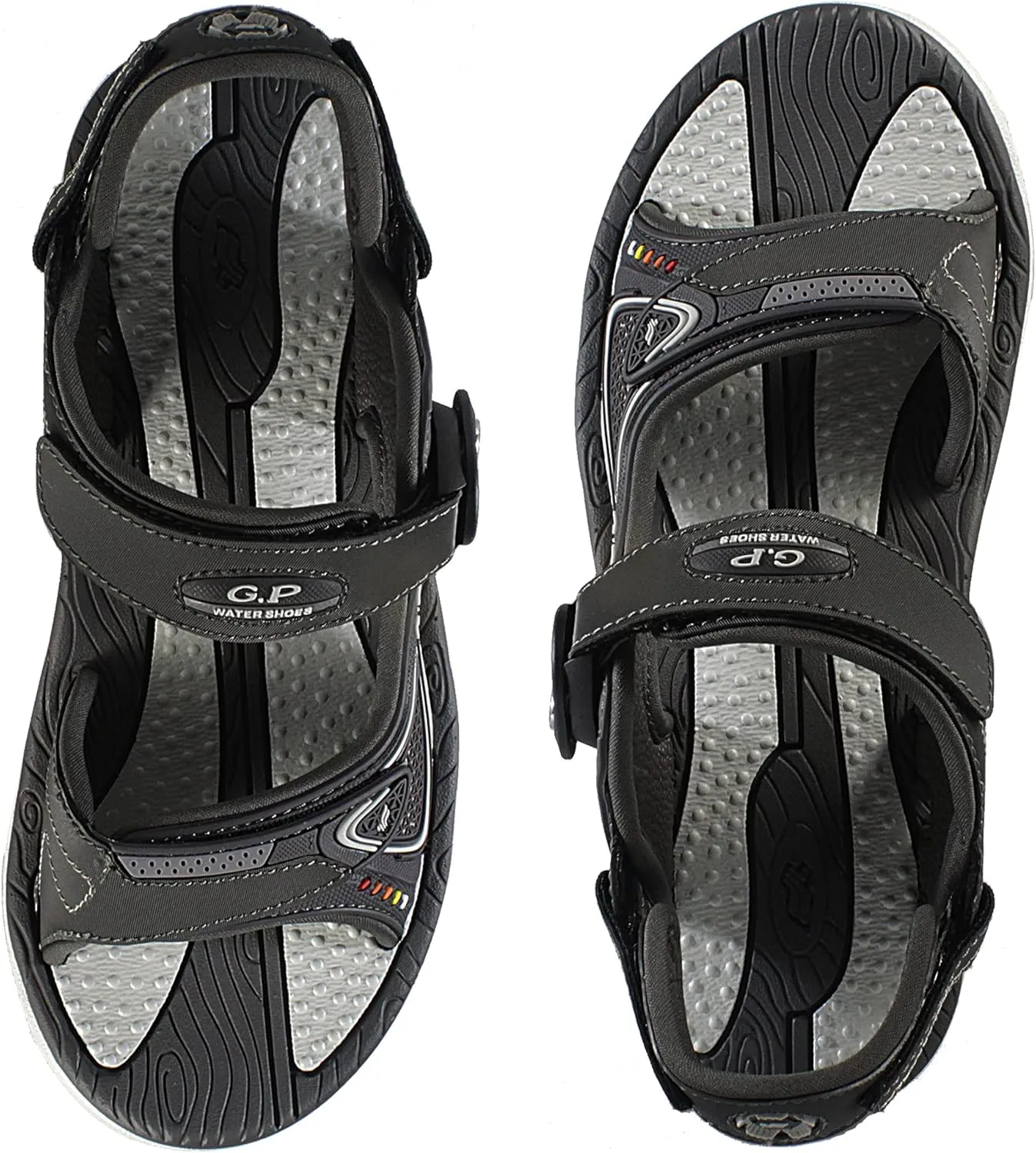 Gold Pigeon Shoes SIGNATURE Unisex Athletic Sandals SNAP LOCK Closure