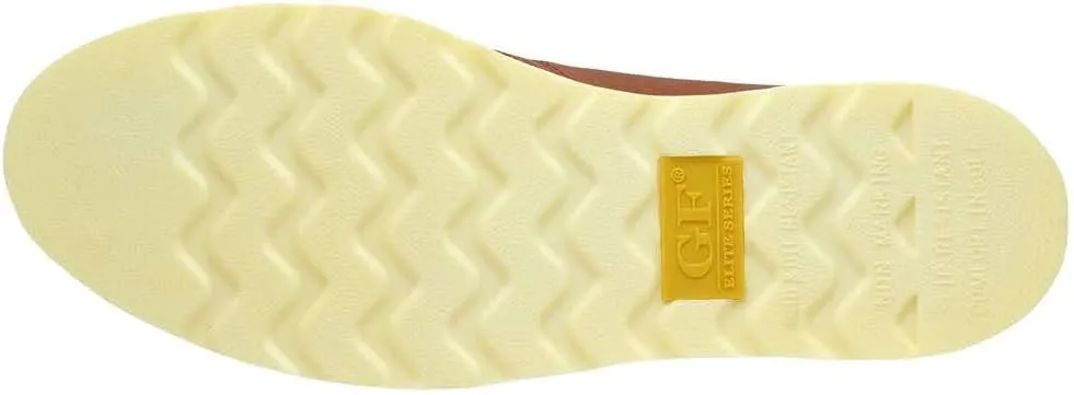 Golden Fox 12" Work Boot Pull On Wellington Wedge Lightweight Outsole for Construction Farming and Ranching