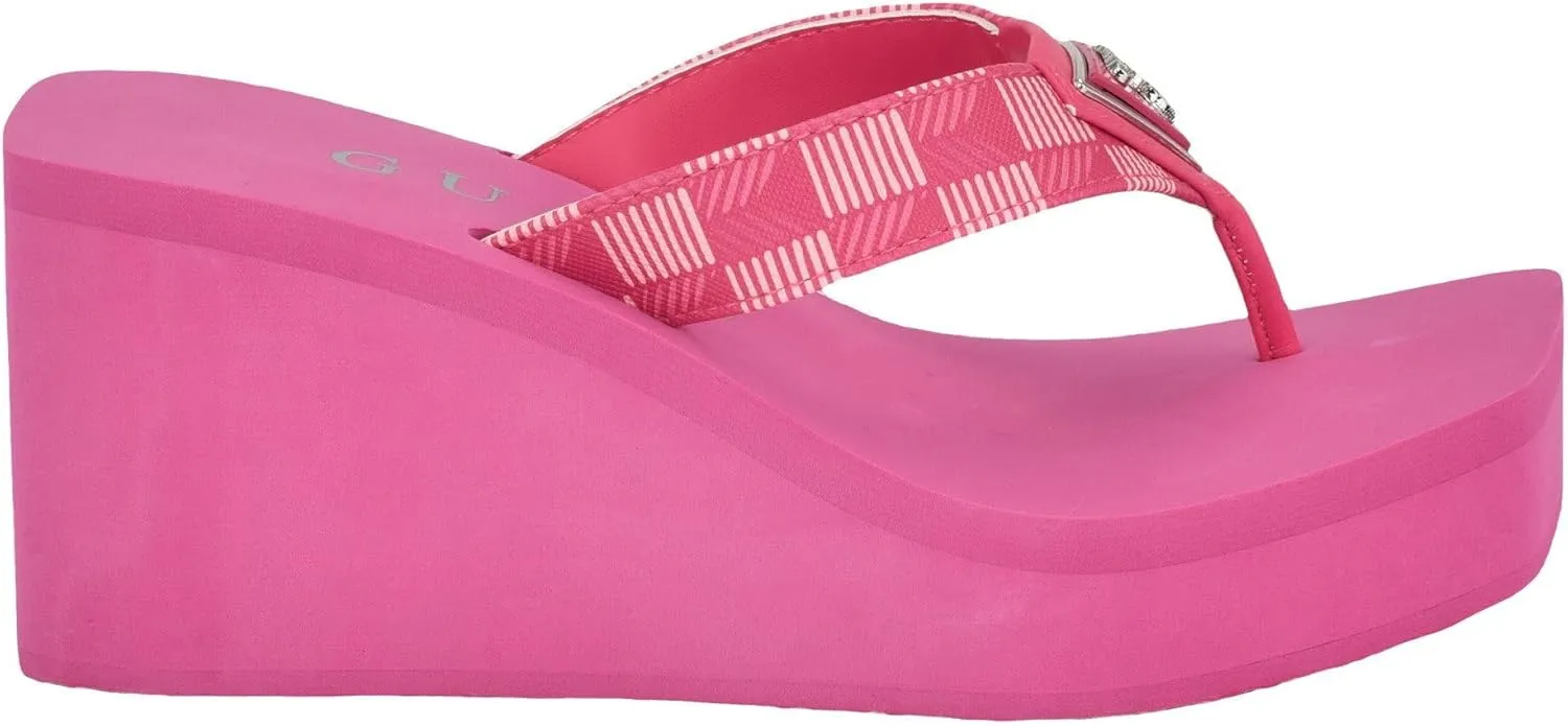GUESS Women's Demmey Wedge Sandal