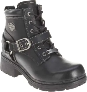 HARLEY-DAVIDSON FOOTWEAR Women's Tegan Ankle Boot