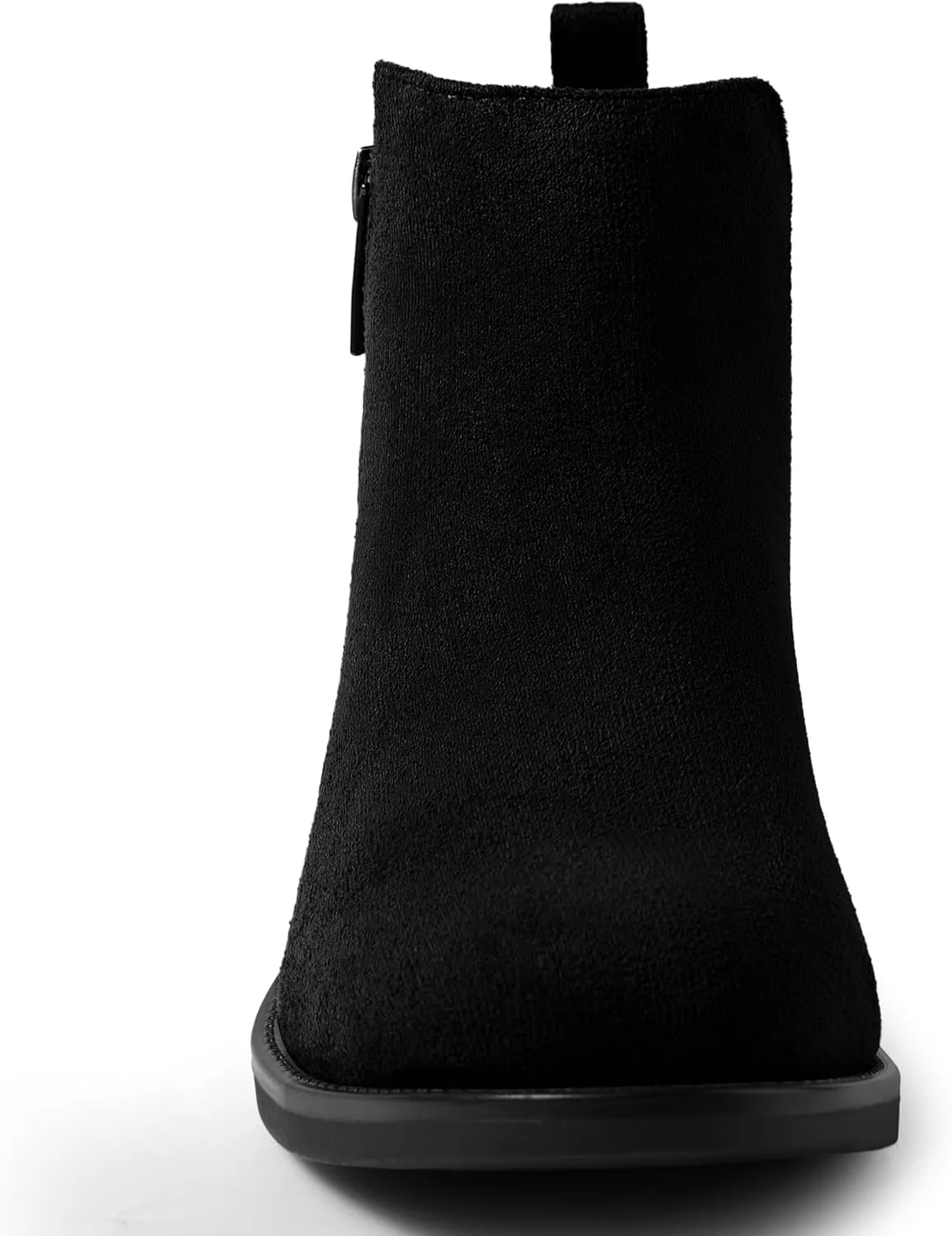 Harvest Land Women's Ankle Boots Flat Faux Suede Fashion Short Booties with Side Zipper