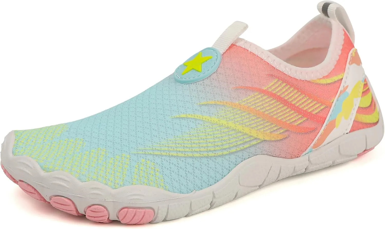 Hike Barefoot Shoes for Women Men Quick Dry Wide Toe Shoe Breathable Athletic Footwear Water Shoes Pattern Pro Minimalist Sneakers for Hiking Beach Walking Swim