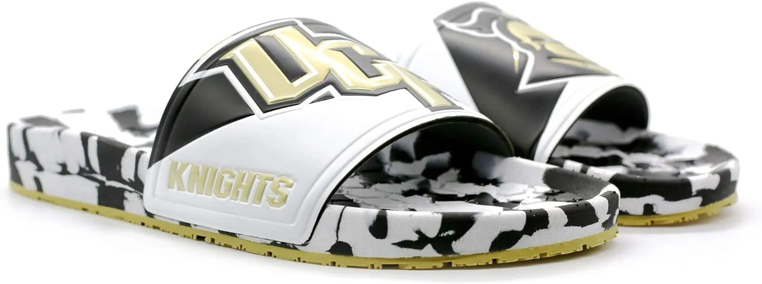 Hype NCAA Team Graphic and Color Unisex Quick Dry Slydr Sandal