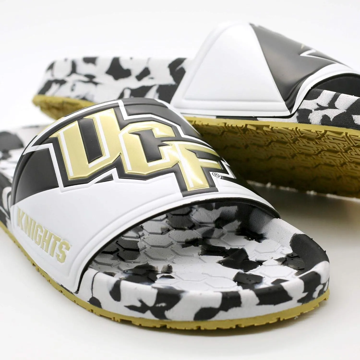 Hype NCAA Team Graphic and Color Unisex Quick Dry Slydr Sandal