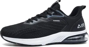 IIV Mens Air Running Shoes Casual Tennis Walking Athletic Gym Fashion Lightweight Slip On Sneakers