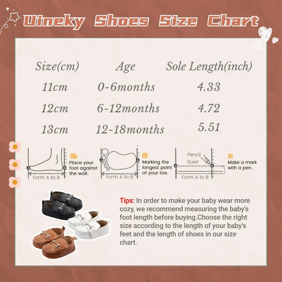 Infant Baby Boys Girls Leather Loafers Dress Shoes Newborn Oxford Flats Casual Moccasins Slip-On First Walking Boat Shoes
