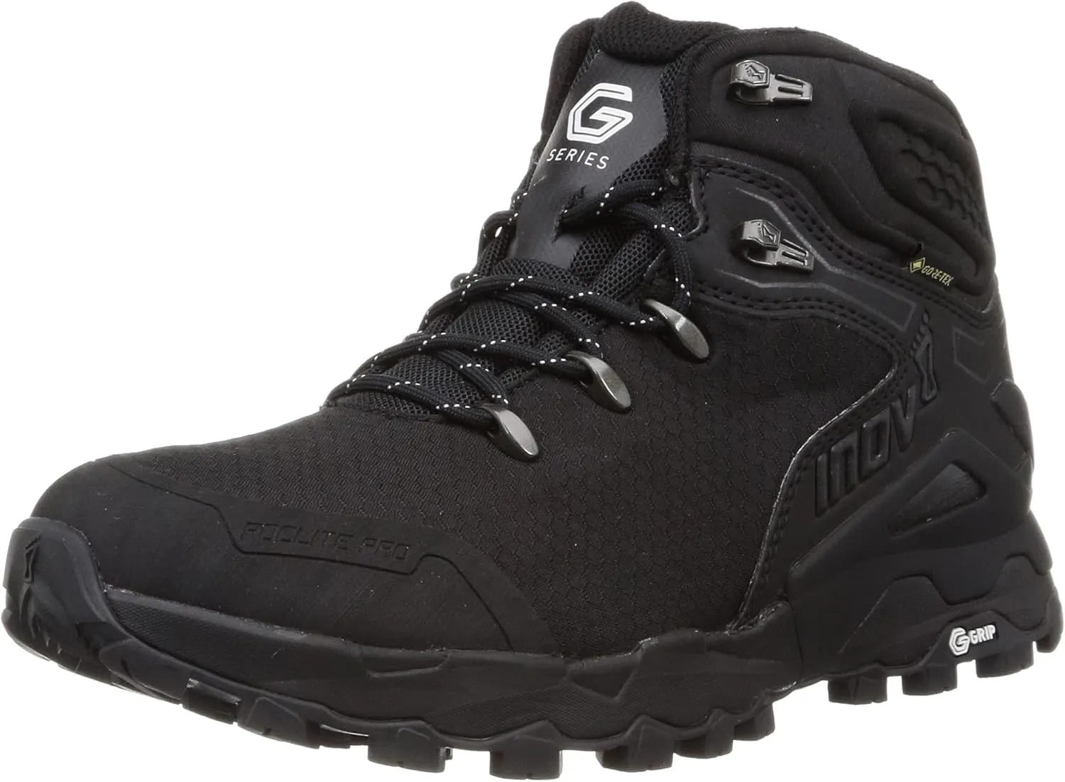 Inov-8 Men's Roclite Pro G 400 GTX V2 Cushioned Foam Padded Comfortable Durable Waterproof Protective Hiking Ankle Boots