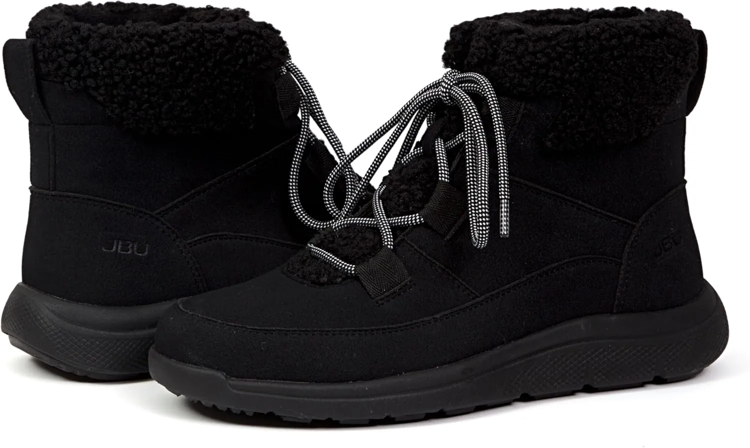 JBU Women's Freeze Lace Up Casual Ankle Winter Boot