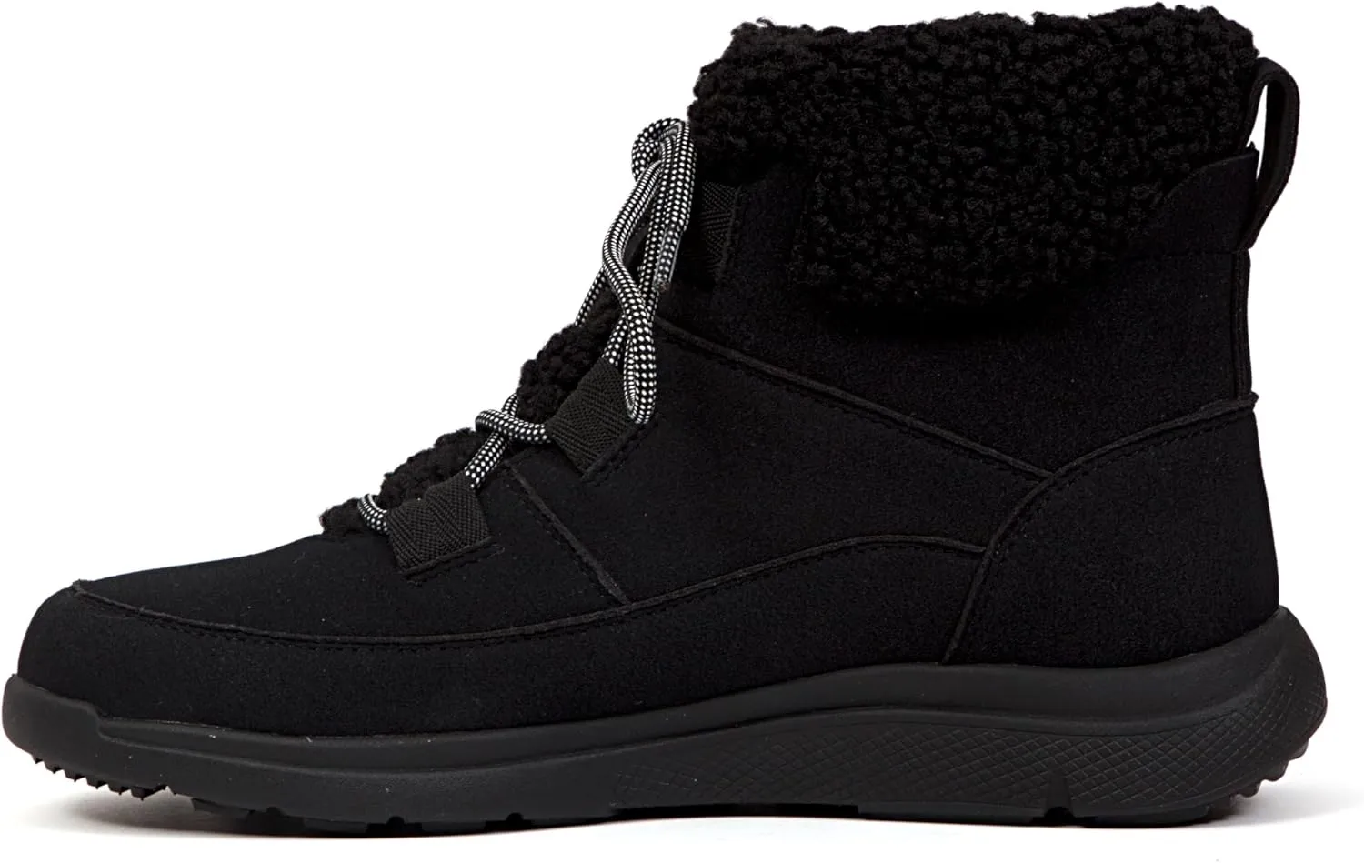 JBU Women's Freeze Lace Up Casual Ankle Winter Boot