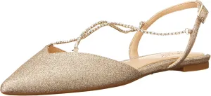 Jewel Badgley Mischka Alanna Ballet Flats