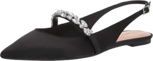 Jewel Badgley Mischka Bambi Pointed Toe Sling Back