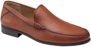 Johnston & Murphy Hawkins Venetian Cognac Glove Leather 11.5 W (EE)