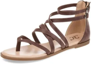Journee Women's Comfort Foam Zailie Flat Sandals