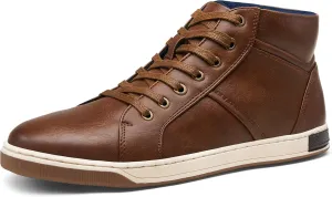 Jousen Men's Casual Shoes High Top Fashion Sneaker Lightweight Men Boots Shoes