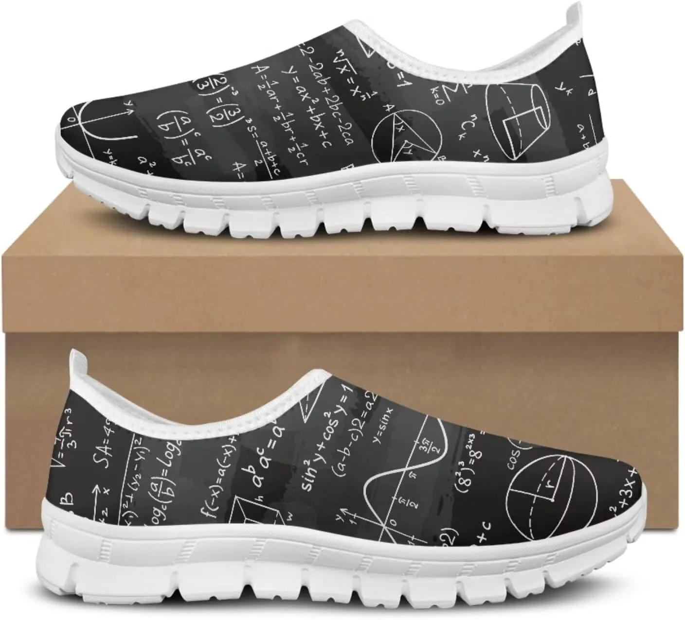 JoyLamoria Bright Blossom Walking Shoes Travel Clog Slip on Causal Loafer with Floral Print Fashion Sneakers for Men Women
