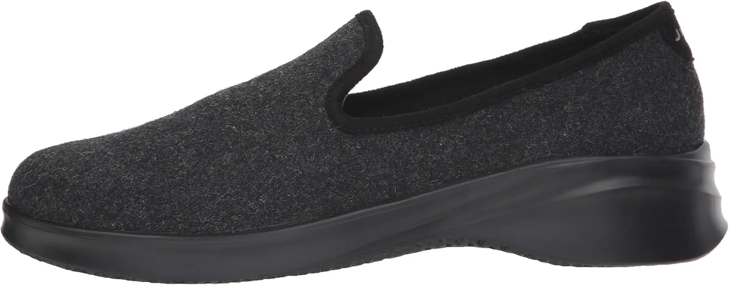 JSport by Jambu Women's Loon Wool Slip on Loafer Flat