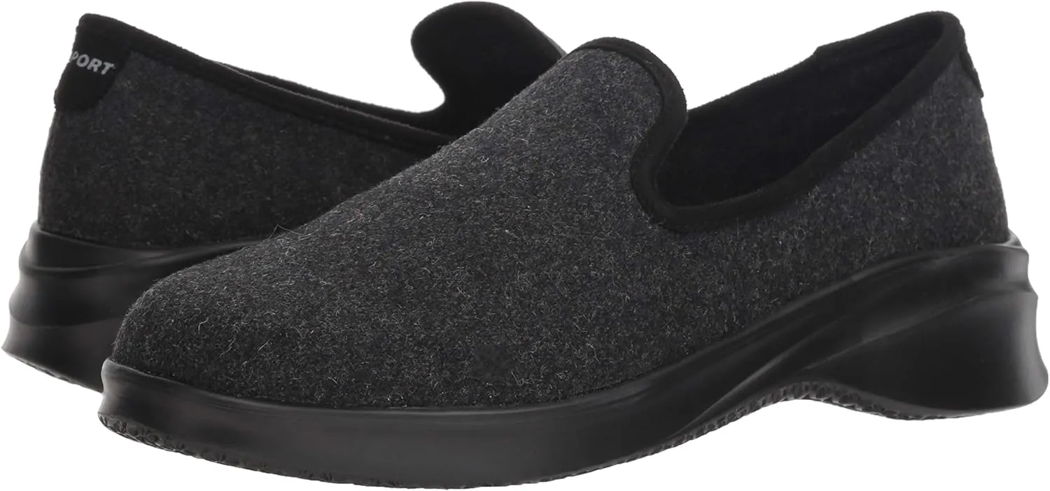 JSport by Jambu Women's Loon Wool Slip on Loafer Flat