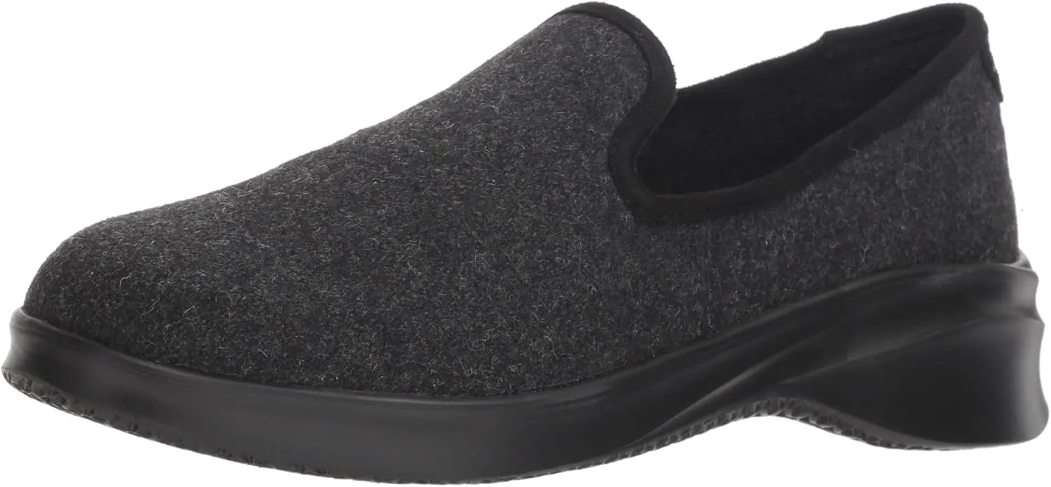 JSport by Jambu Women's Loon Wool Slip on Loafer Flat