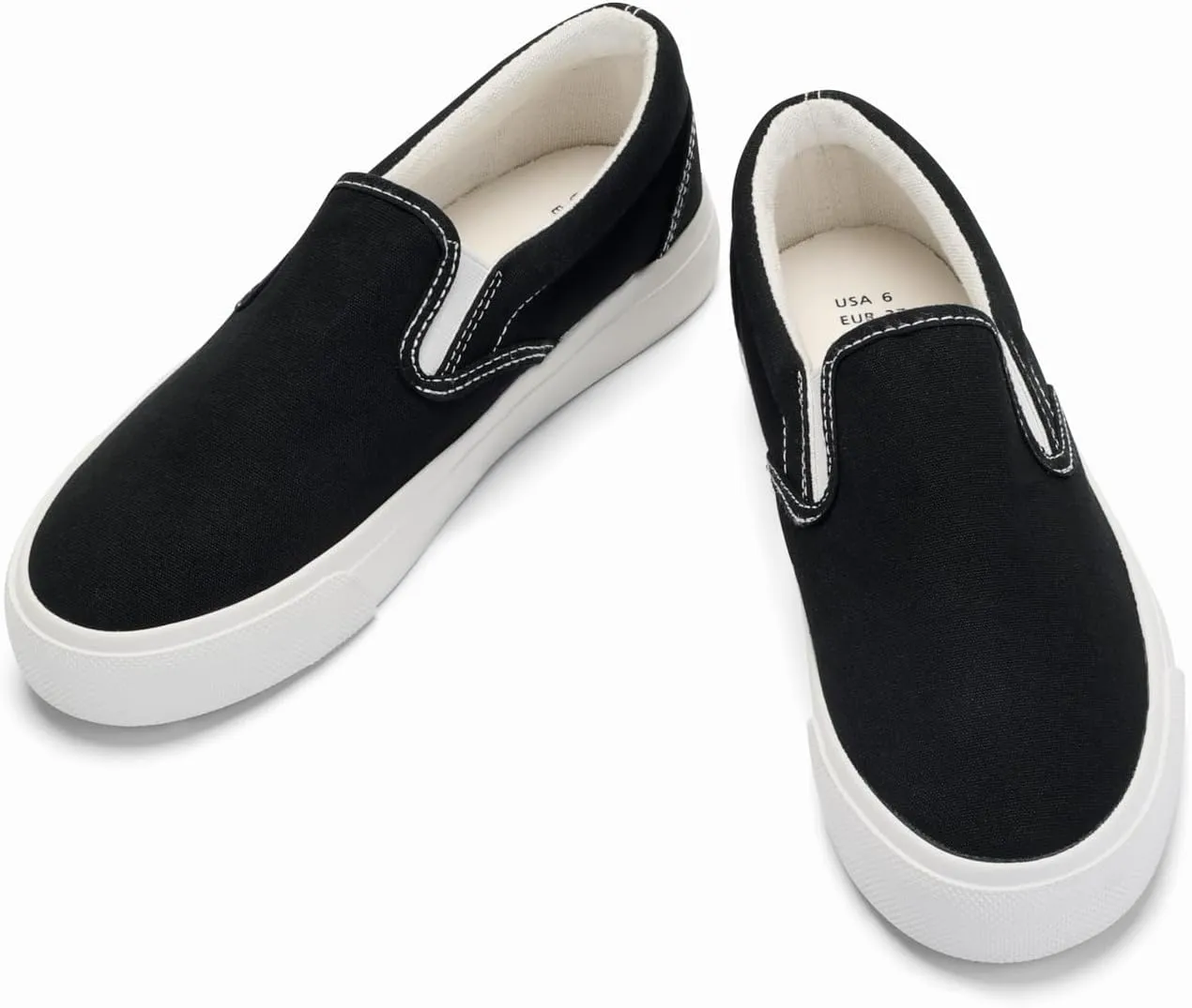 JUDIS Women’s Slip on Canvas Shoes Classic Sneakers Loafers Shoes Casual Fashion Shoes