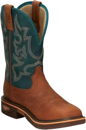 Justin Boots Men's CR4007 Resistor 11" Waterproof Work Boot