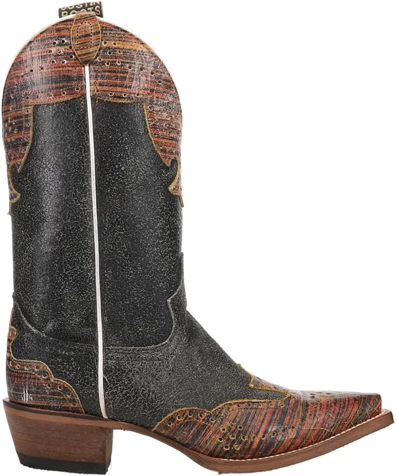 Justin Women's Vera Wingtip Western Boot Snip Toe - L4455