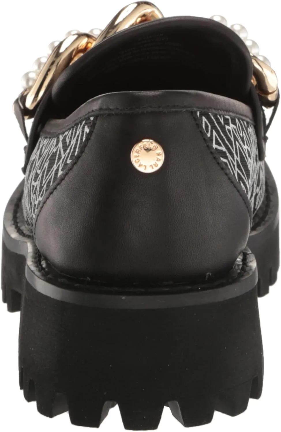 KARL LAGERFELD womens Slip on Embellished Gemsy Loafer