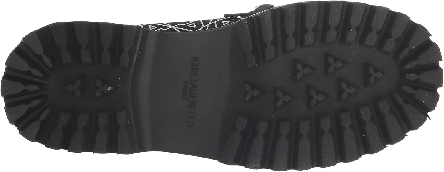 KARL LAGERFELD womens Slip on Embellished Gemsy Loafer