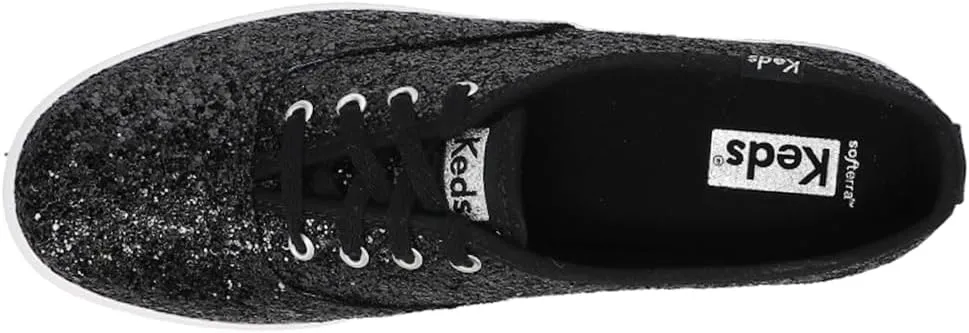 Keds Women's Champion Glitter Lace Up Sneaker