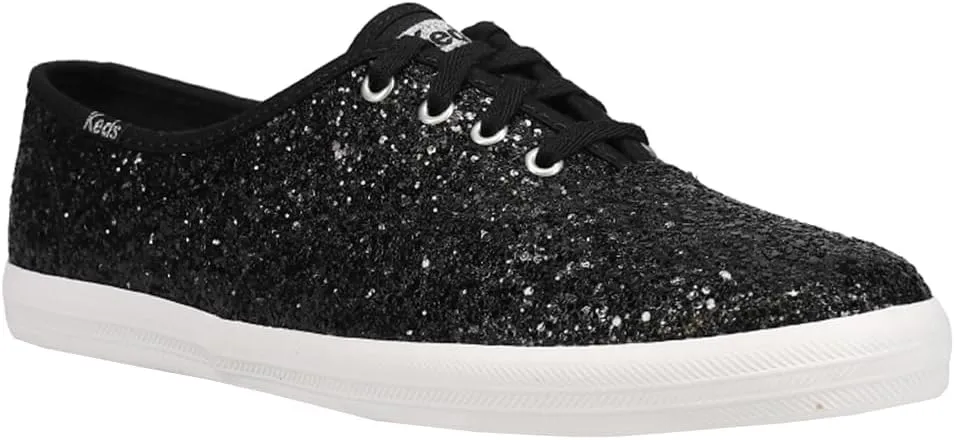 Keds Women's Champion Glitter Lace Up Sneaker