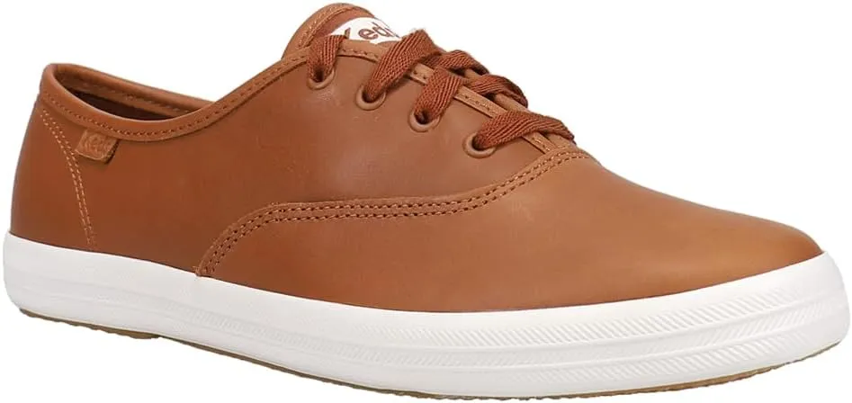 Keds Women's Champion Leather Lace Up Sneaker