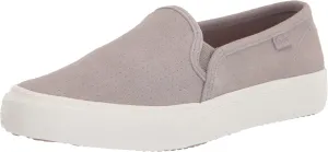 Keds Women's Core Double Decker PERF Suede Sneaker, Grey, 11