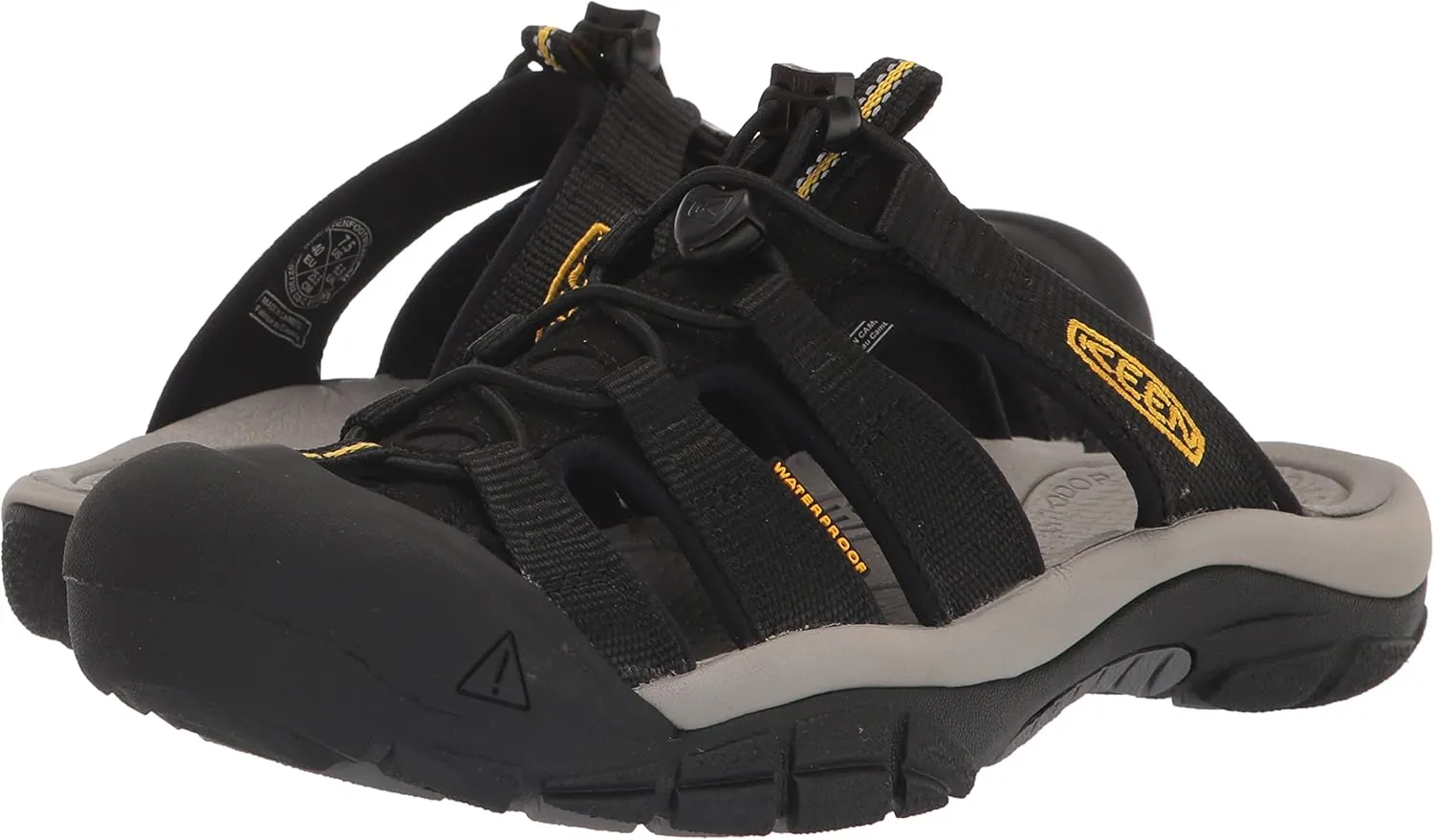 KEEN Men's Newport Closed Toe Slip on Slide Sandals