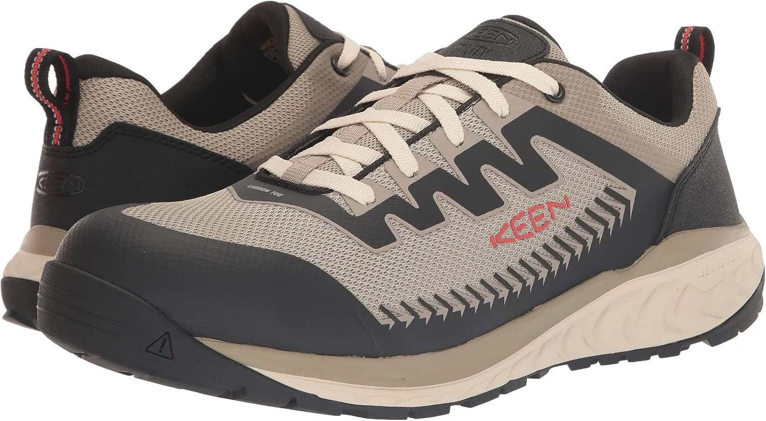 KEEN Utility Men's Arvada Low Height Composite Toe Breathable Industrial Work Sneaker