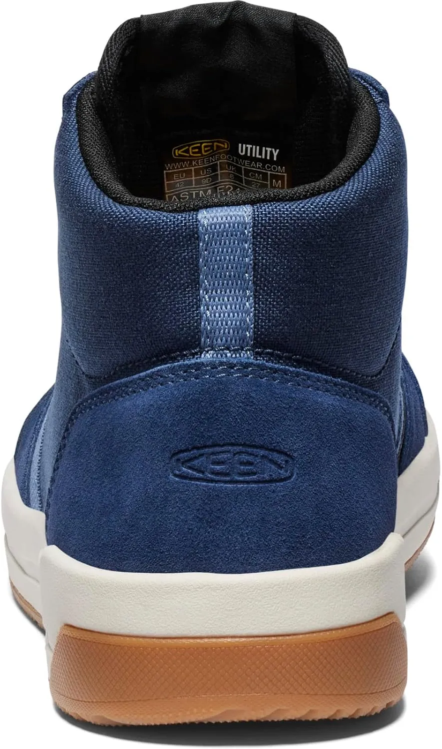 KEEN Utility Men's Kenton Mid Top Composite Toe Breathable Work Sneaker