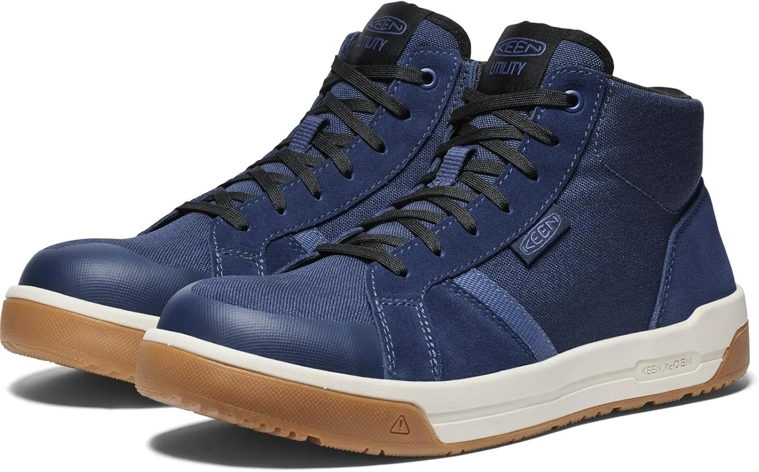 KEEN Utility Men's Kenton Mid Top Composite Toe Breathable Work Sneaker