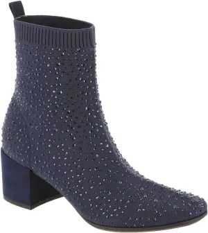 Kenneth Cole REACTION Rida Stretch Jewel Women's Boot, 6.5 B(M) US, Navy