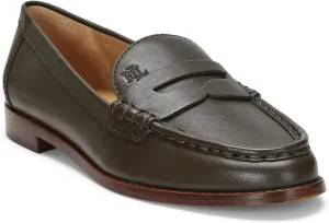 Lauren Ralph Lauren Women's Wynnie Nappa Leather Loafer Penny
