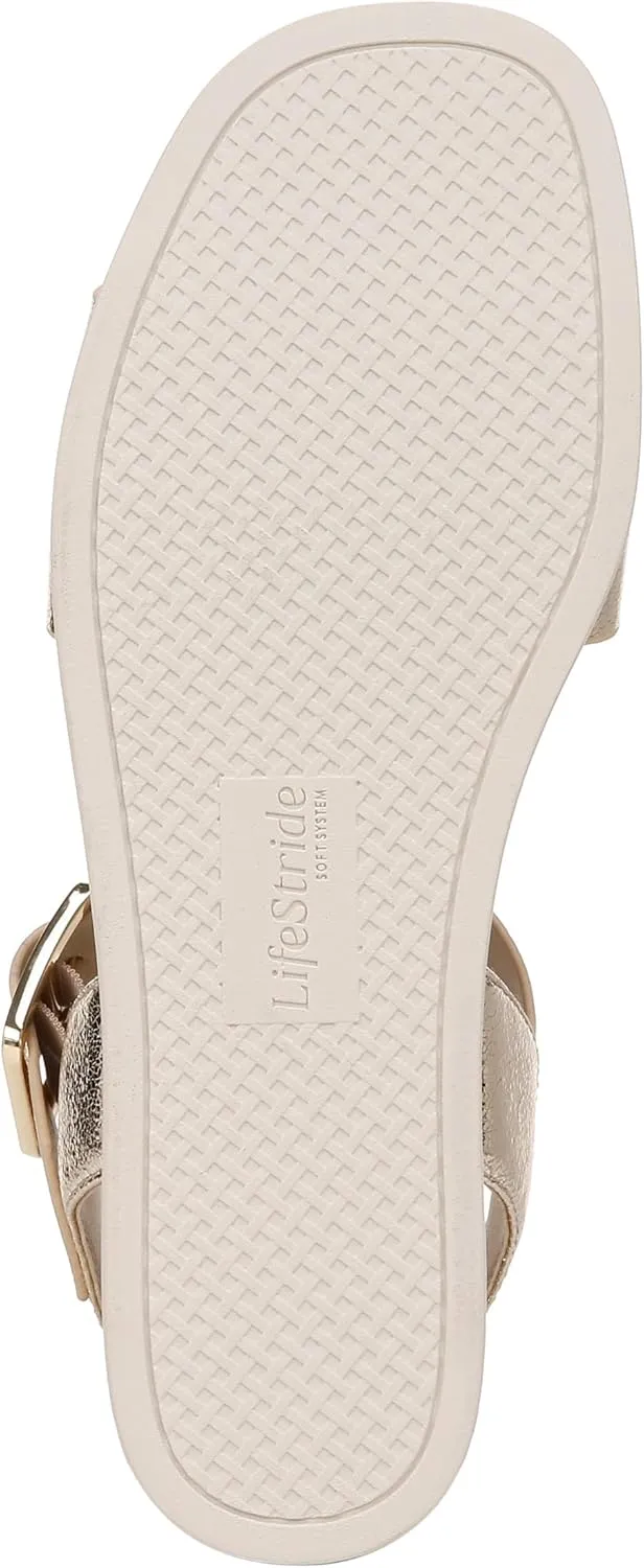 Lifestride Women's Gillian Ankle Strap Sandal