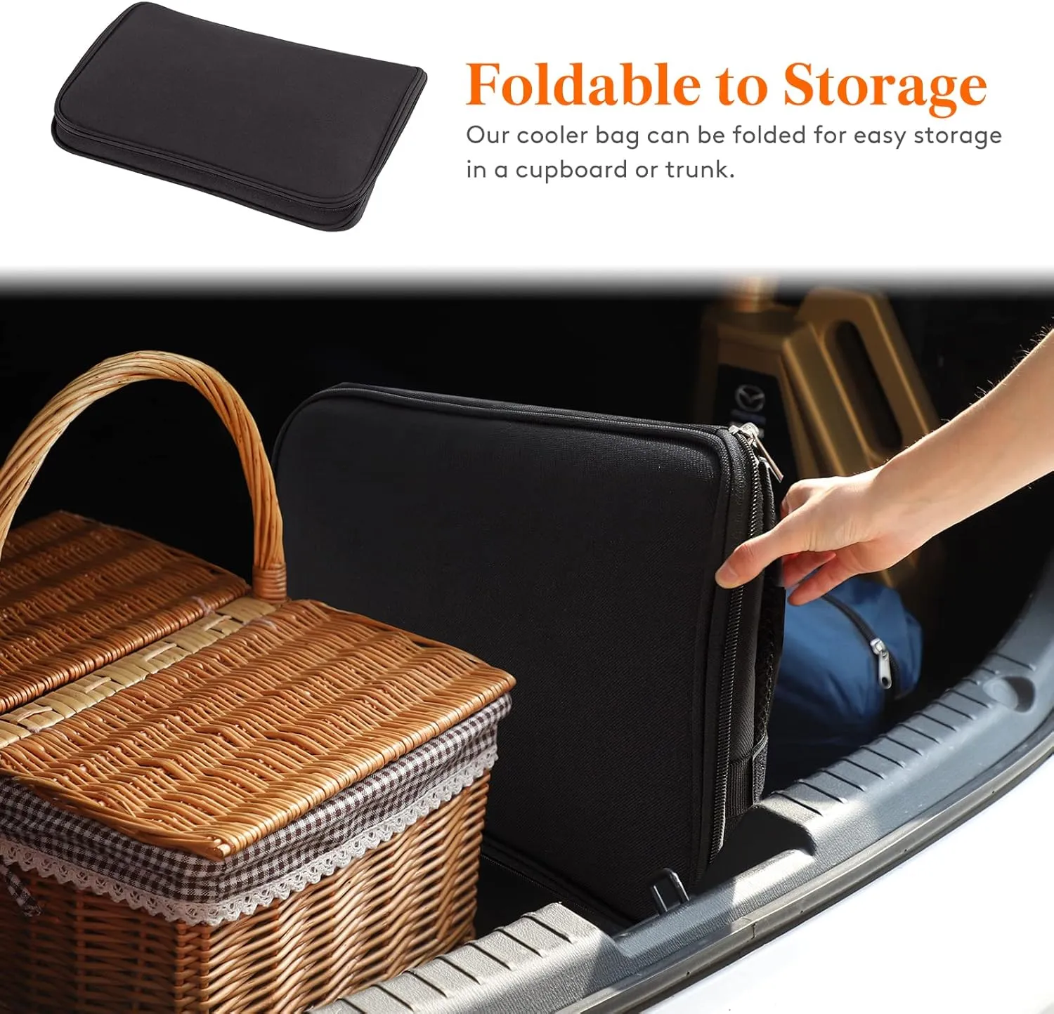 Lifewit Cooler Bag 30/50/60 Cans Collapsible and Insulated Large Lunch Bag Leakproof Soft Cooler Portable Tote for Camping/BBQ/Family Outdoor Activities