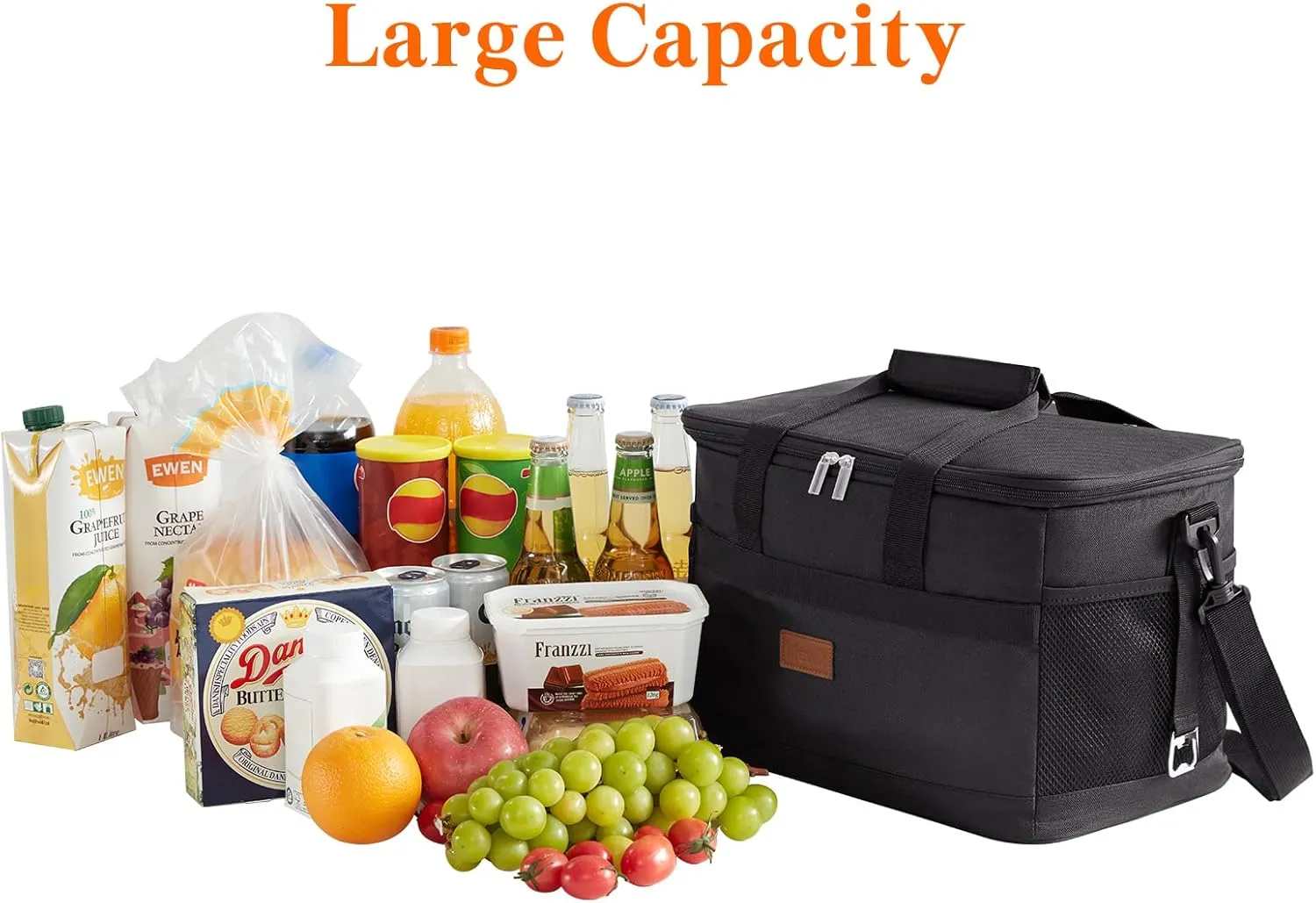 Lifewit Cooler Bag 30/50/60 Cans Collapsible and Insulated Large Lunch Bag Leakproof Soft Cooler Portable Tote for Camping/BBQ/Family Outdoor Activities