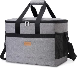 Lifewit Cooler Bag 30/50/60 Cans Collapsible and Insulated Large Lunch Bag Leakproof Soft Cooler Portable Tote for Camping/BBQ/Family Outdoor Activities