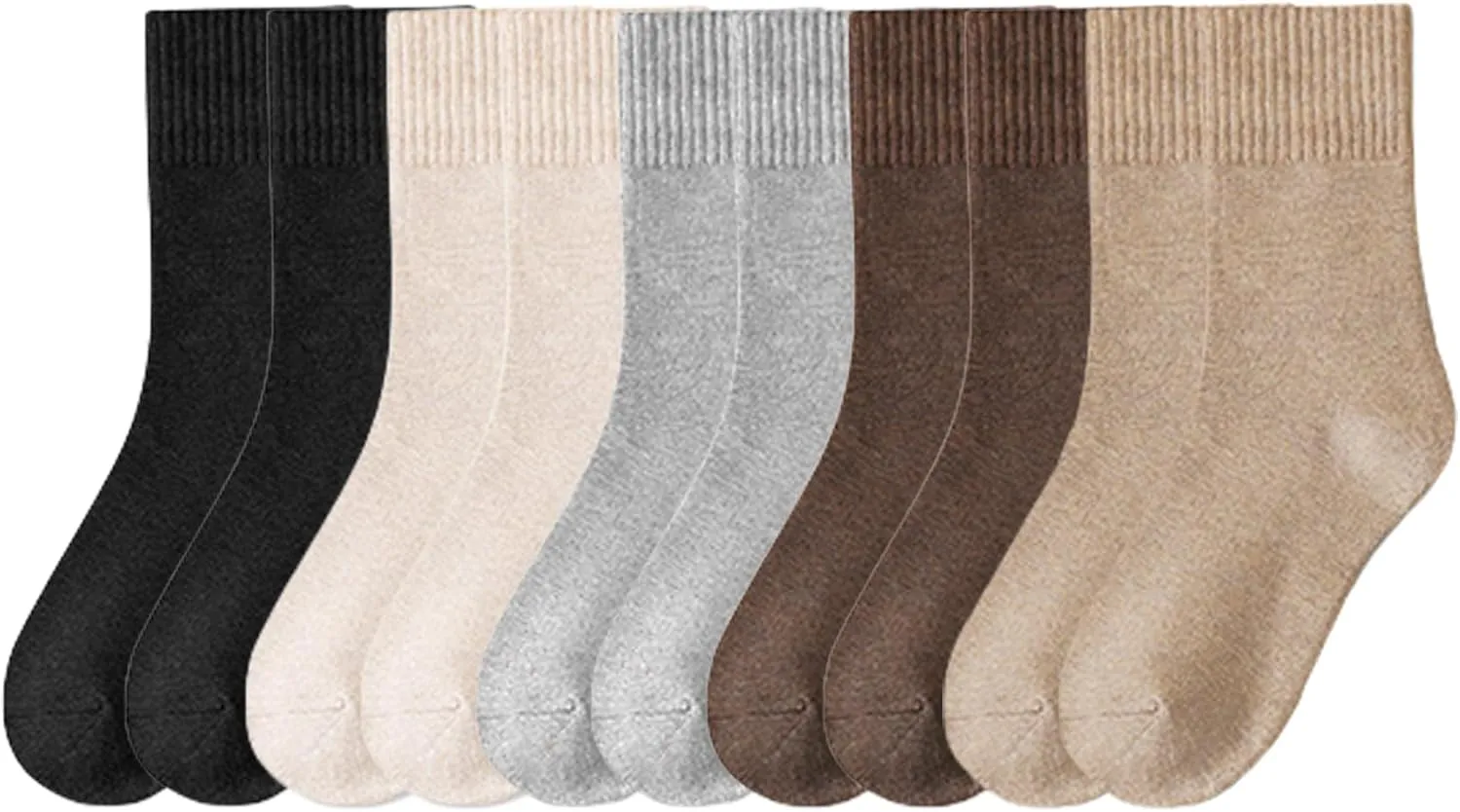 Lomitract Bamboo Mini Crew Socks (Women 5-10)