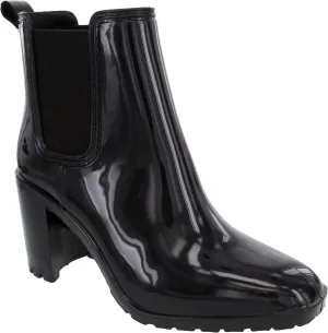 LONDON FOG Womens Prite High Heeled Rain Boot