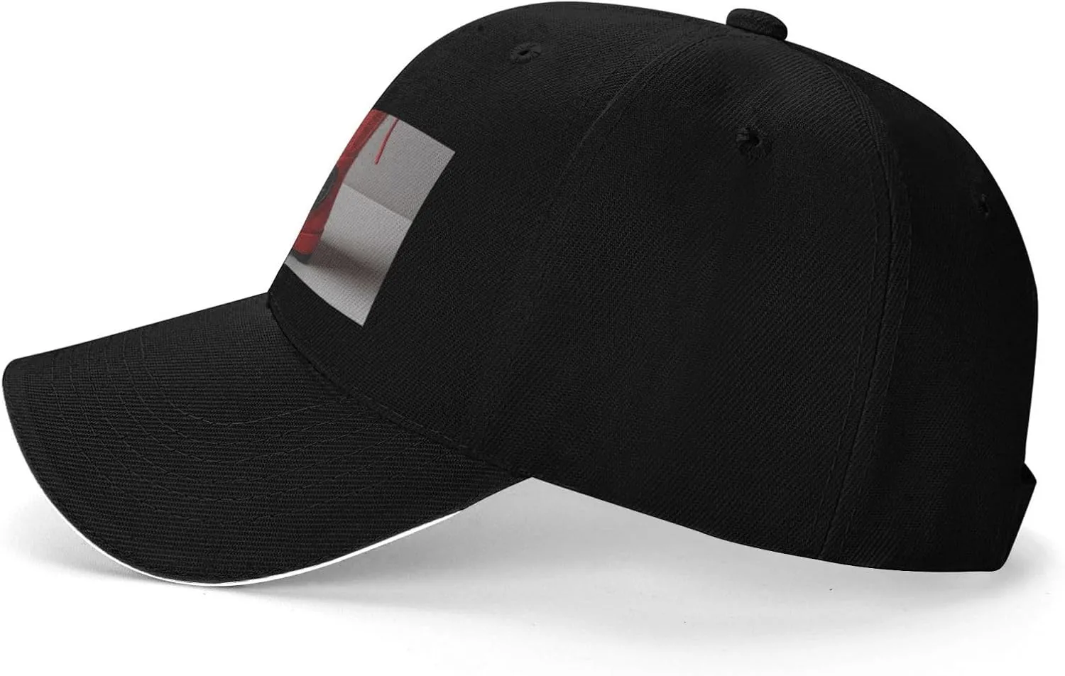 London Red Telephone Boot Print Custom Baseball Cap for Men,Adjustable Back,and Sweatband,Suitable for All Seasons