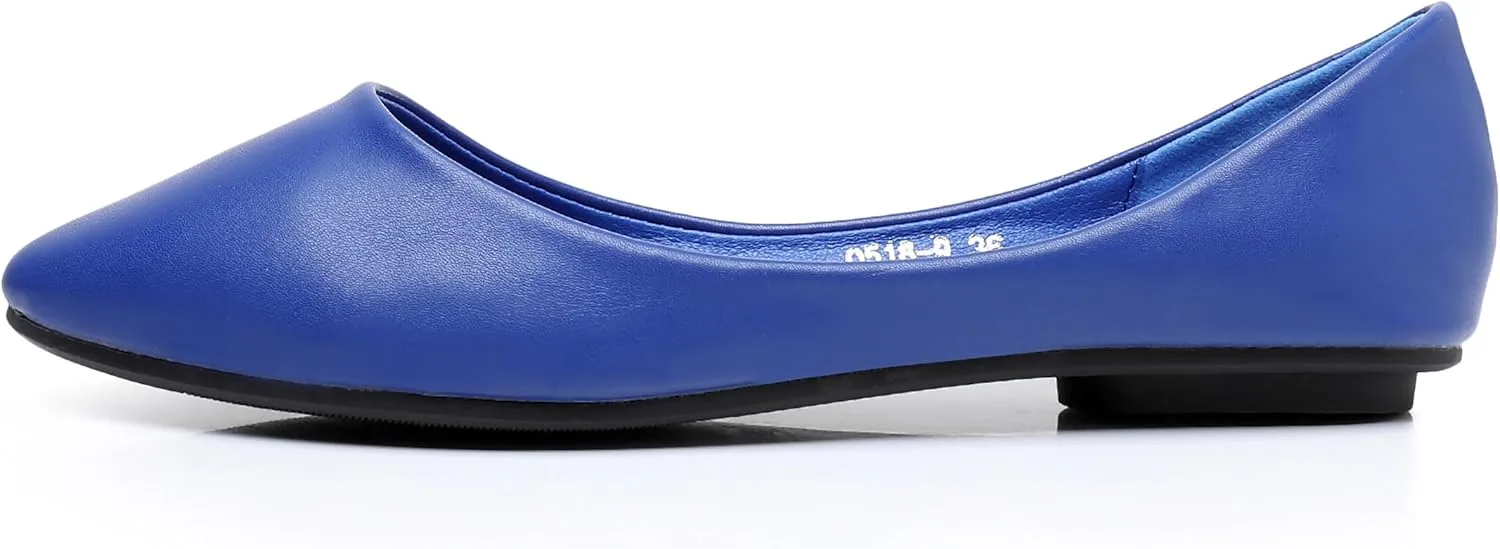 MAIERNISI JESSI Flats for Women Ballet Flats Pointed Toe Dress Business Casual Shoes