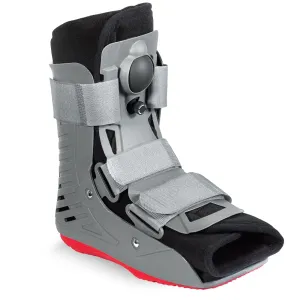 ManaMed Royal Boot Air Short CAM Boot - Med | Orthopedic Walking Boot For Sprained Ankle with Air Pump & Traction | Foot Brace for Injured Foot, Ankle Sprain, Broken Toe & Post Surgery