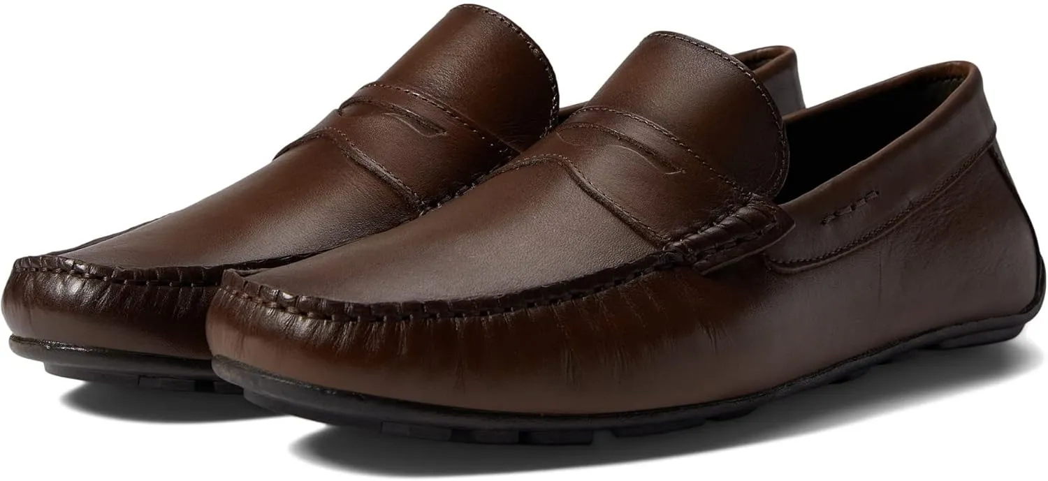 Marc Joseph New York Men's Leather Casual Slip On Penny Loafers