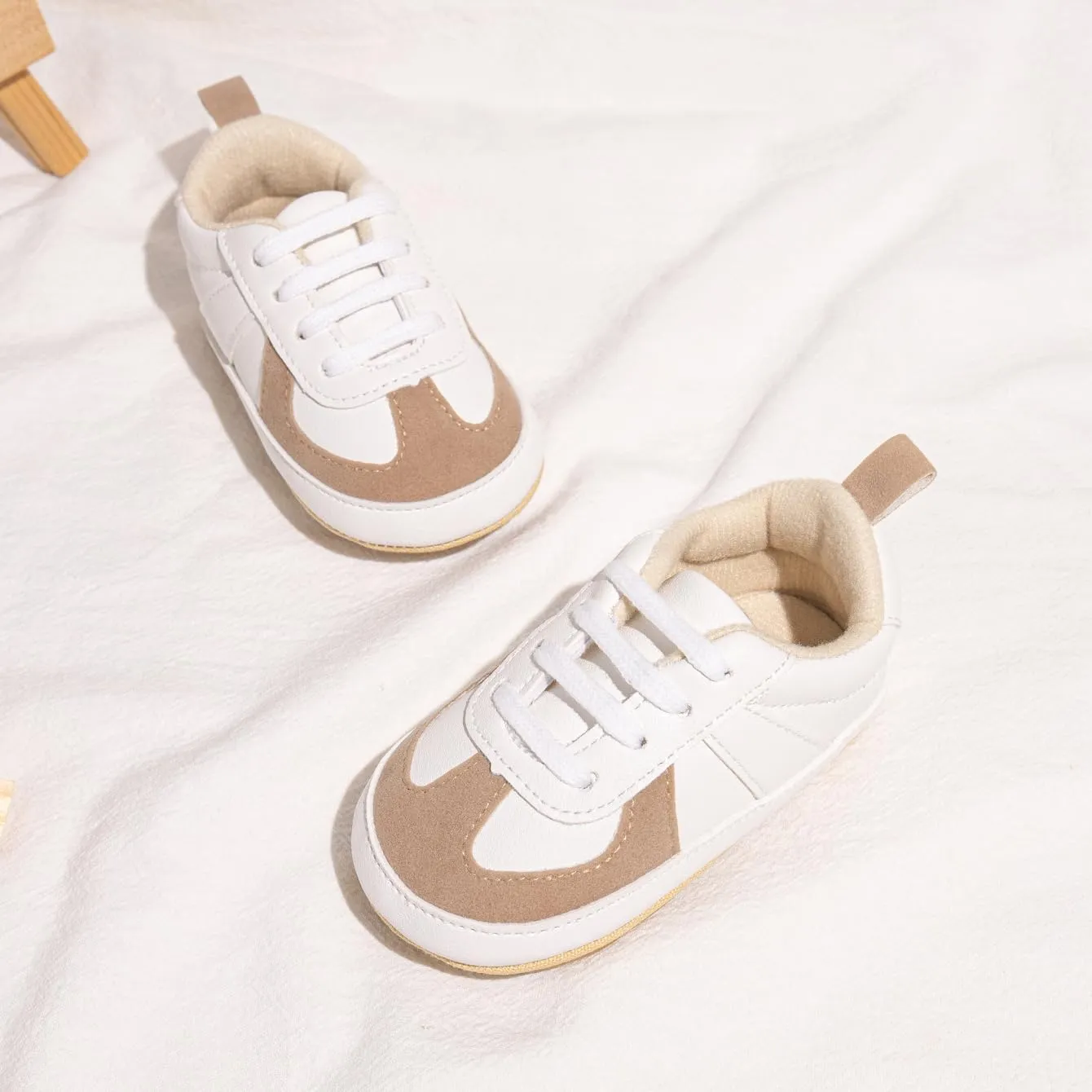 Meckior Infant Baby Girls Boys Canvas Shoes Soft Sole Toddler Slip On Newborn Crib Moccasins Casual Sneaker Austin Boy's Flat Lazy Loafers First Walkers Skate Shoe